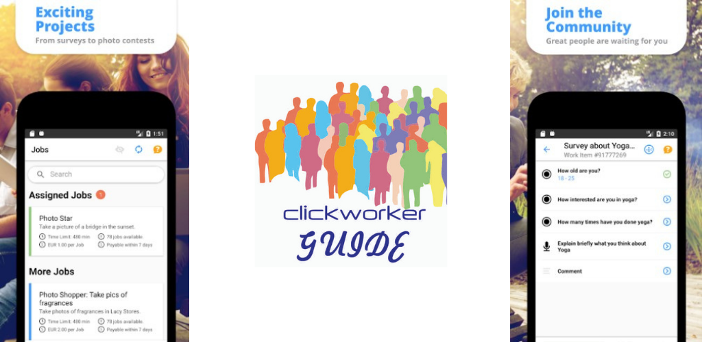 clickworker app Guide