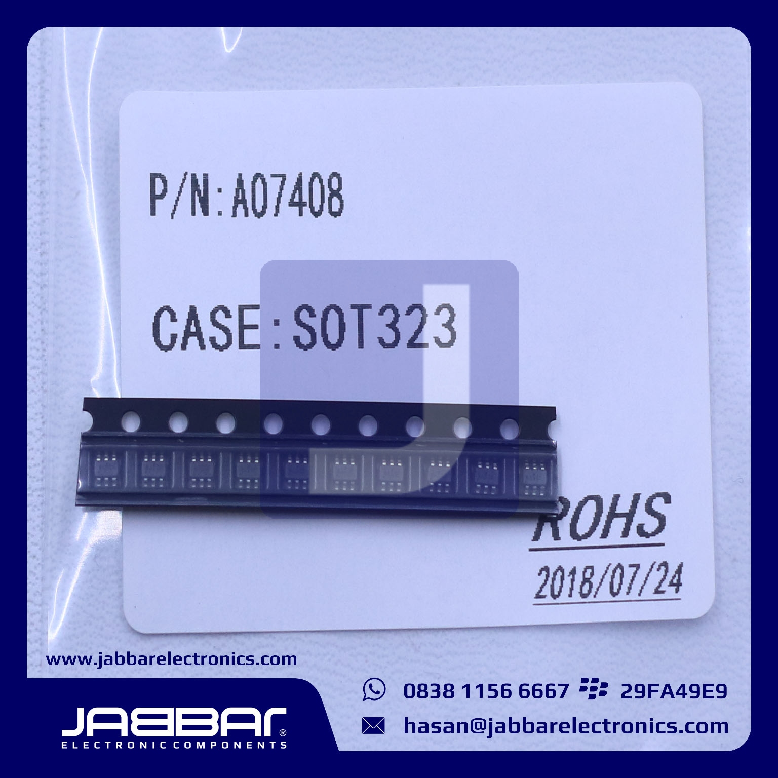 JUAL TRANSISTOR AO7408 ~ Jual Komponen Elektronika