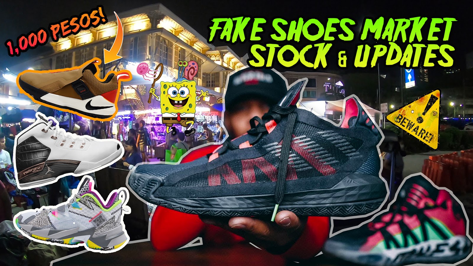 Solid but BUY ORIGINAL Shoes! Fake Shoes Market Stock & Updates ...