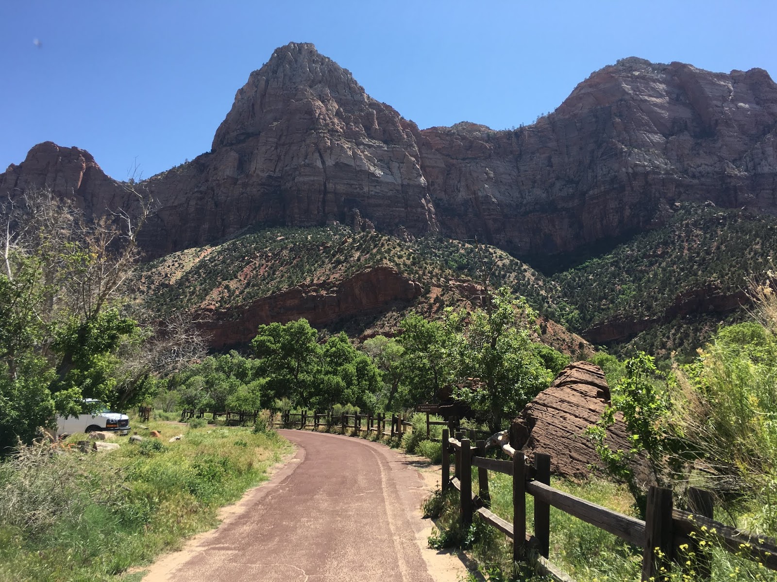 Running Routes Zion National Park Pa'rus Trail Running Route