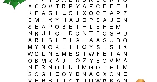 Disney word search CHRISTMAS WORD SEARCH