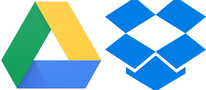 Comparaison Google Drive vs Dropbox