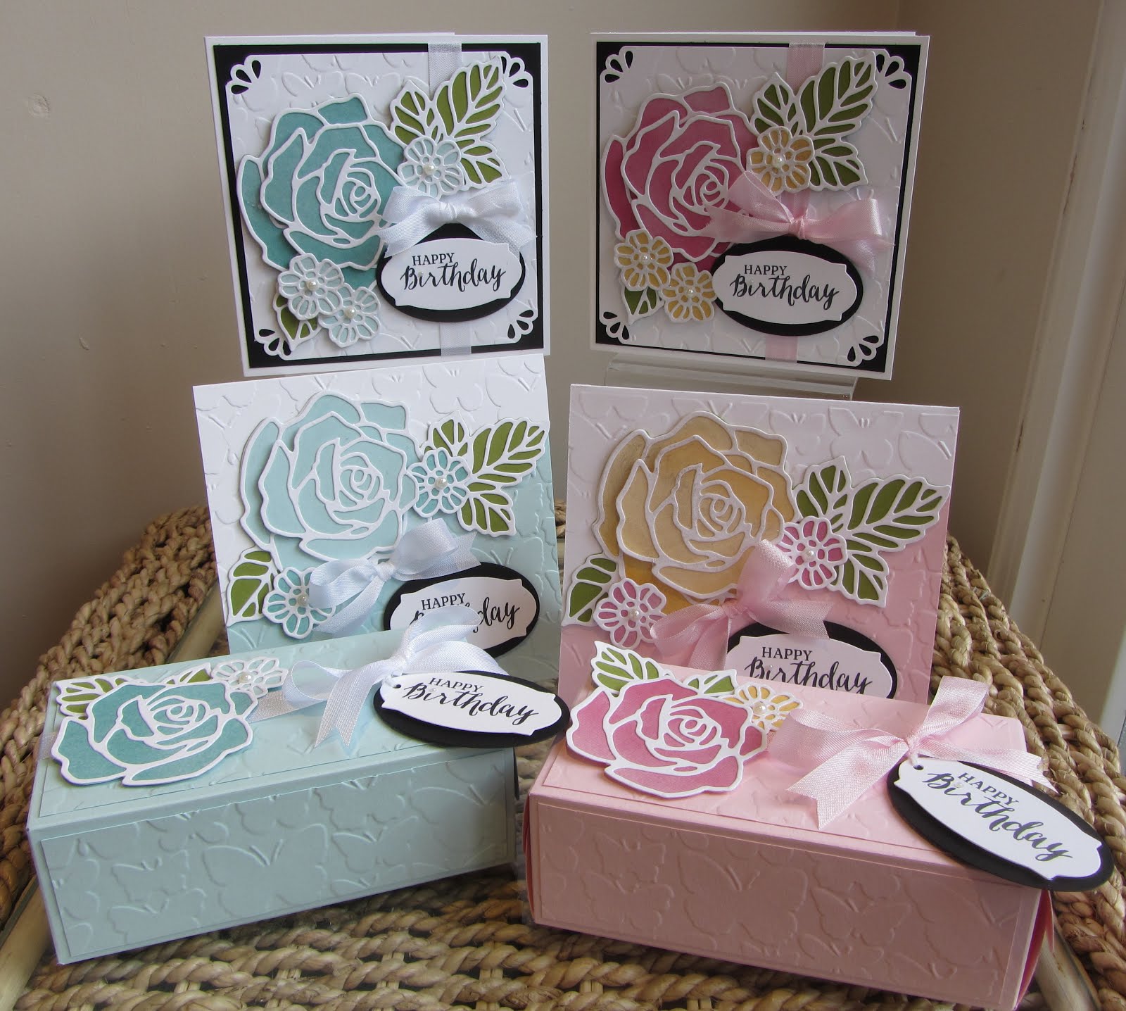 Rose Wonder/Rose Garden Stamp Class