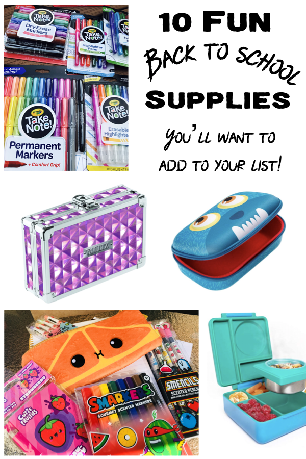 10 Fun School Supplies You'll Want to Add to Your List The Jersey Momma
