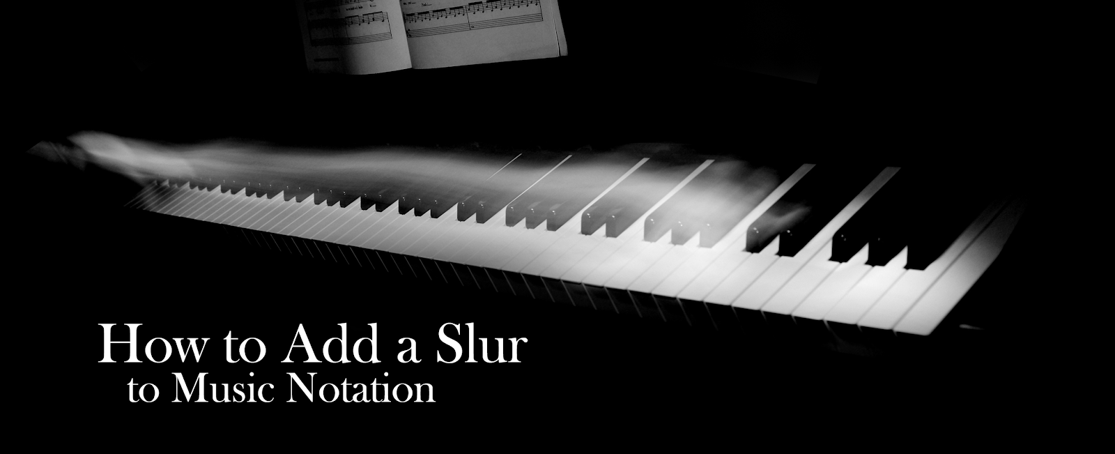 Crescendo Music Notation Tutorial How To Add a Slur Do More With