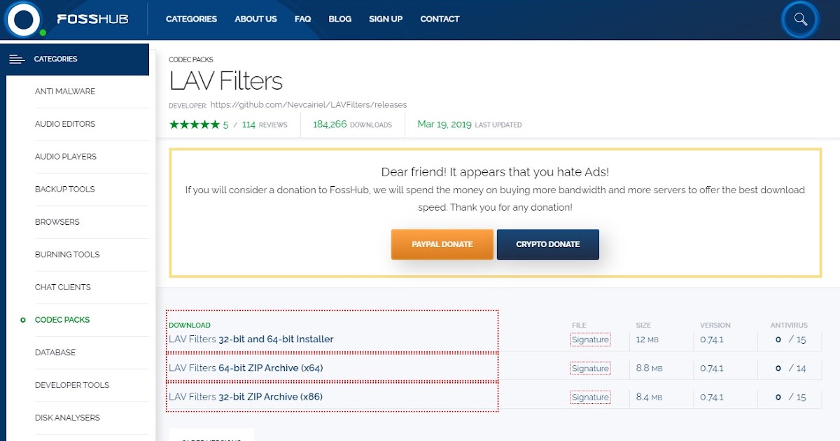 LAV Filters là gì?