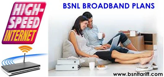 BSNL FTTH - Fibro Broadband plans revised