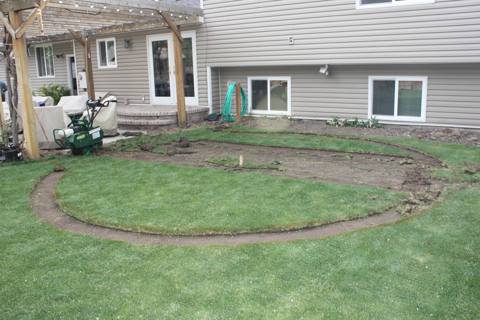 About The House With Aaron Parr Excavating For The Patio Extension