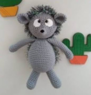 PATRON GRATIS ERIZO AMIGURUMI 45247