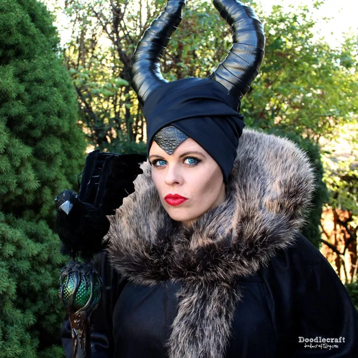 Maleficent Disney Inspired Cosplay DIY Halloween Costume!