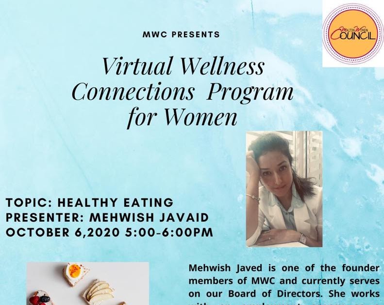 Virtual Wellness Connections Program For Women Healthy Eating