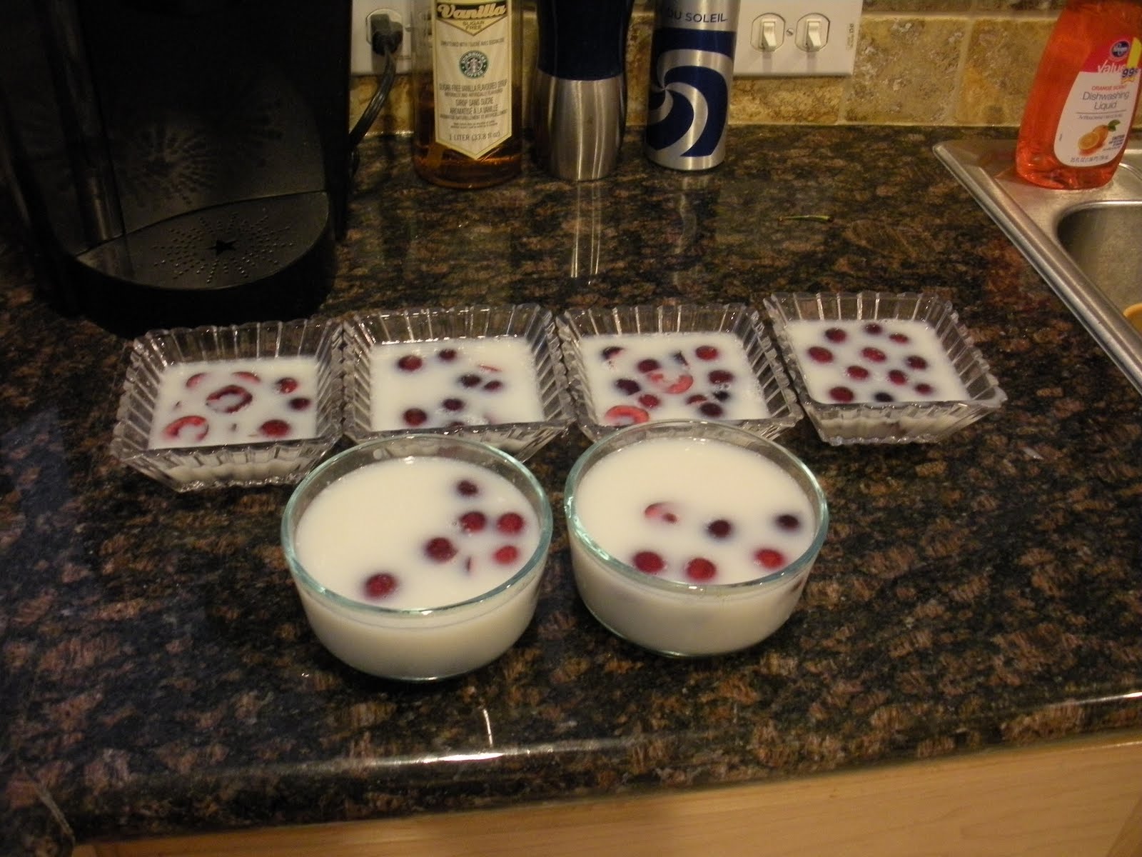 The Beauty of Balance Cherry Almond Gelatin Dessert