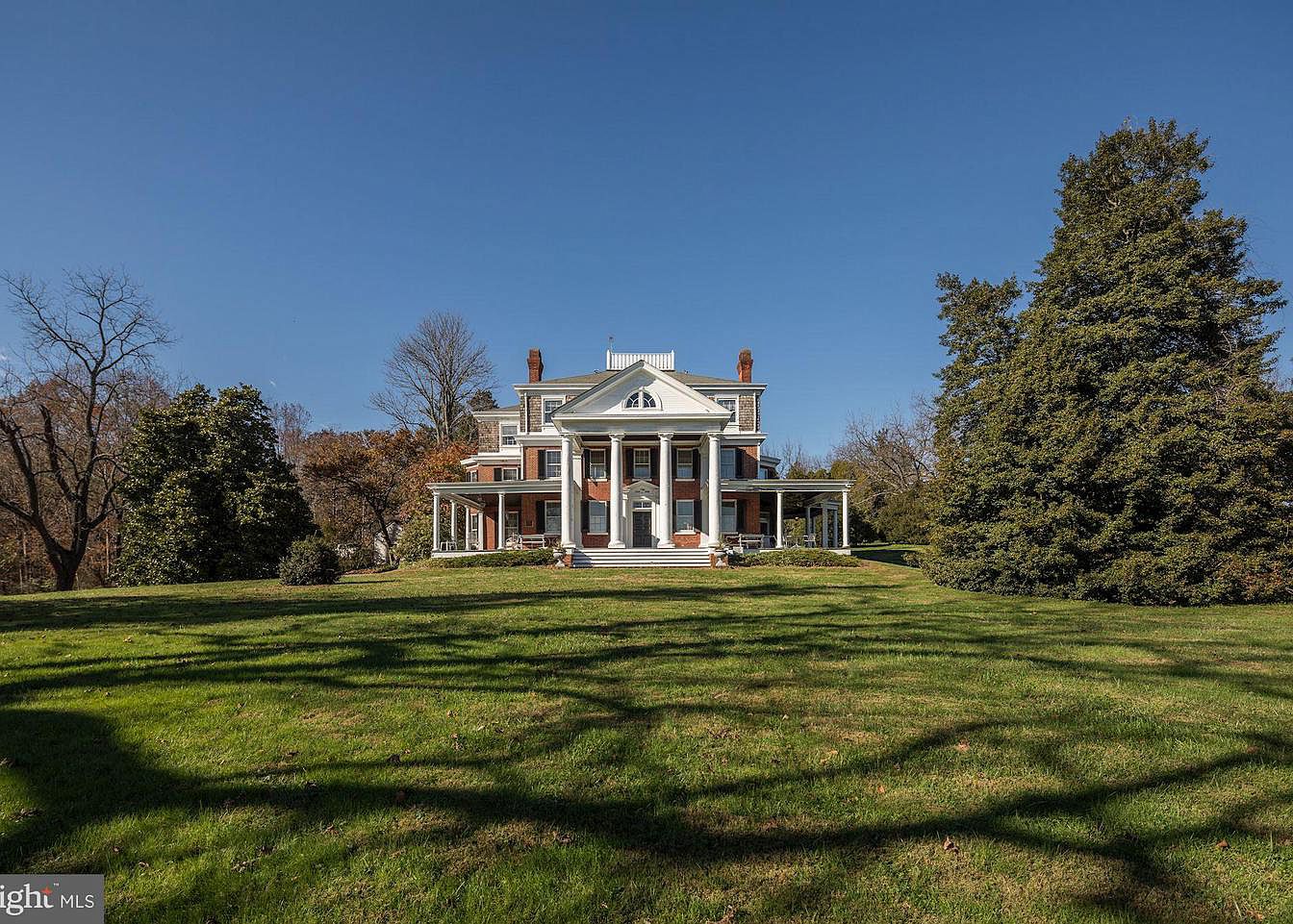 Sweet House Dreams Oakdale, 1838 Brick Greek Revival Mansion in