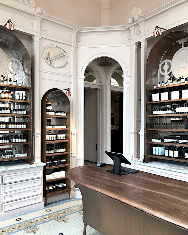 aesop skincare store
