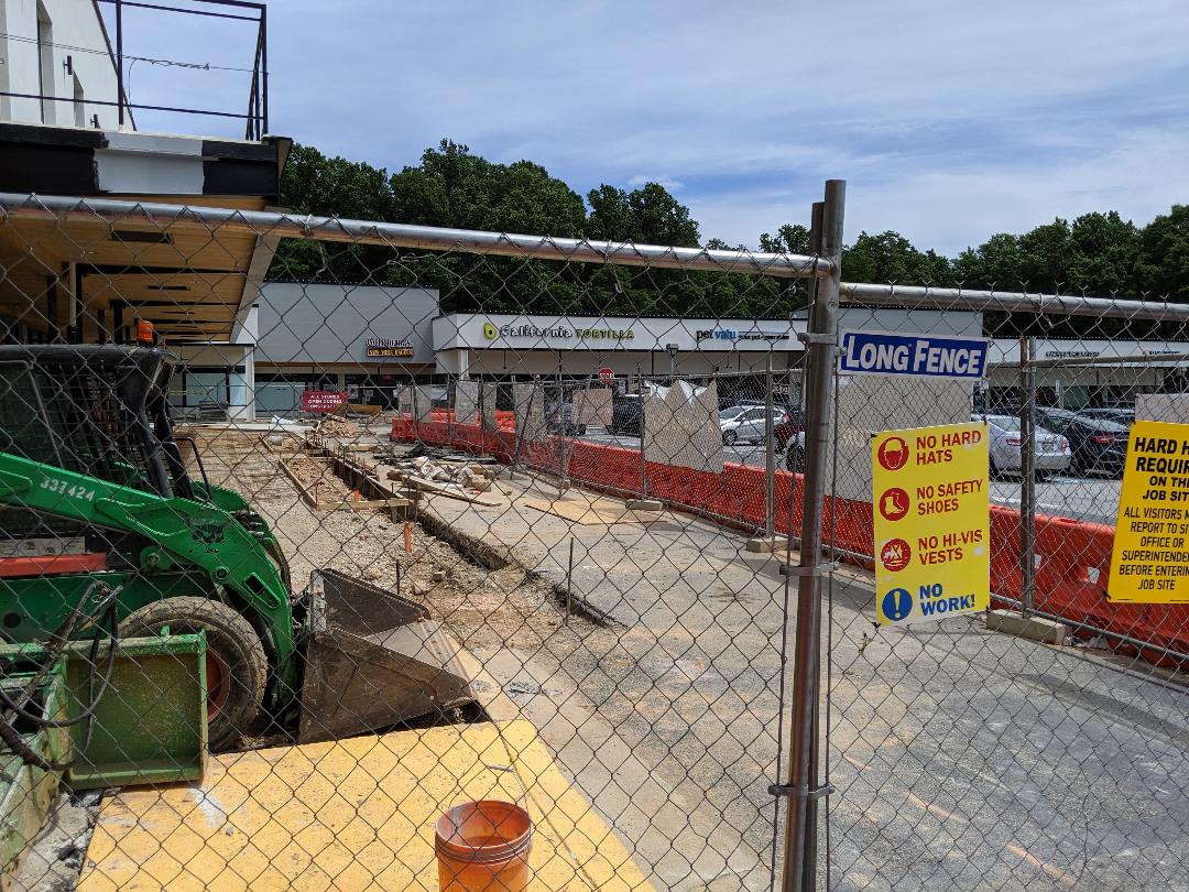 Robert Dyer Bethesda Row Cabin John Shopping Center construction