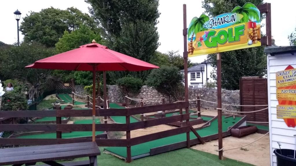 The Ham and Egger Files New Crazy Golf course in Shanklin, Isle of Wight