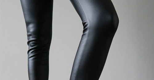 [LittleBlack] Faux Leather Leggings | KSTYLICK - Latest Korean Fashion ...