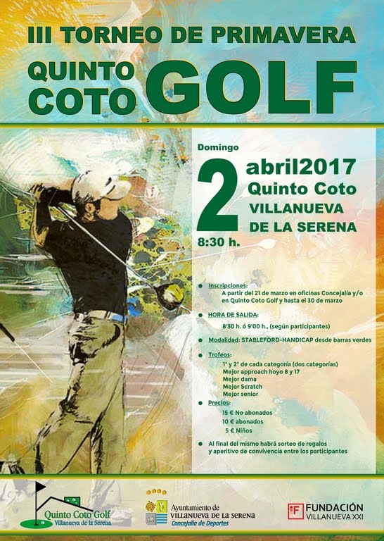 III Torneo de Primavera Golf