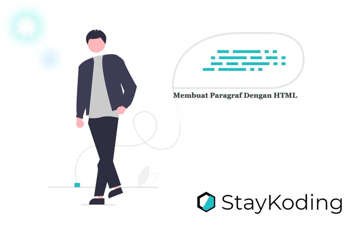 membuat paragraf dengan html