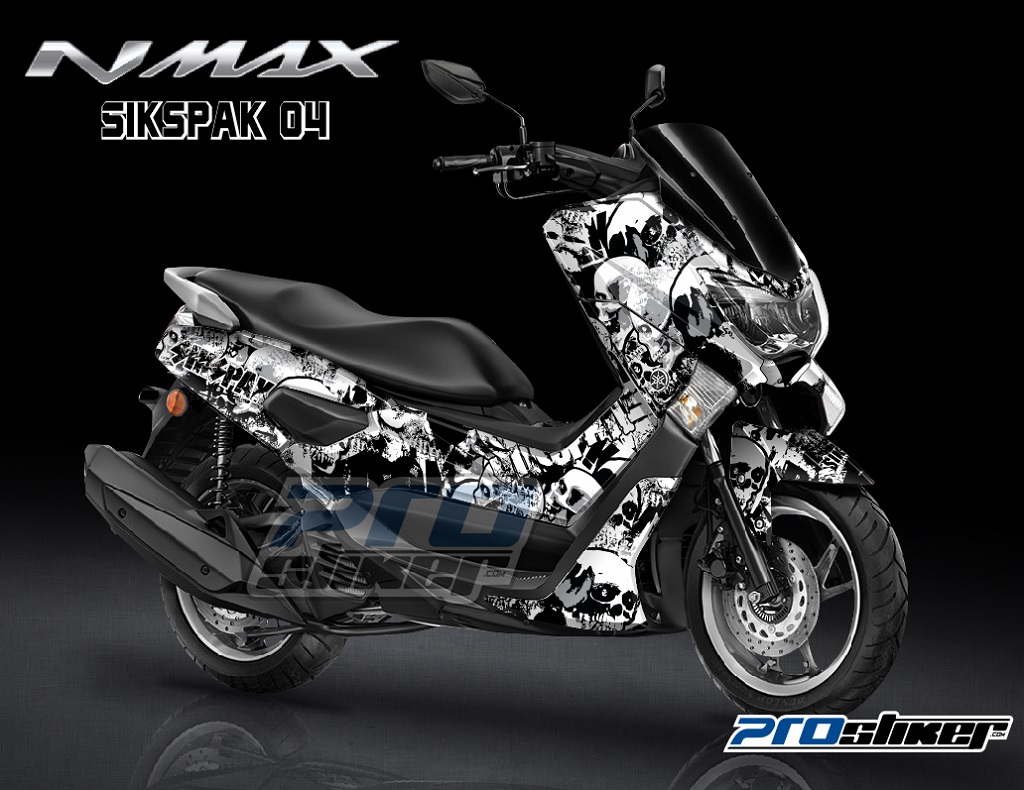 Striping Yamaha Nmax Modifikasi Full Body Oktober 2017