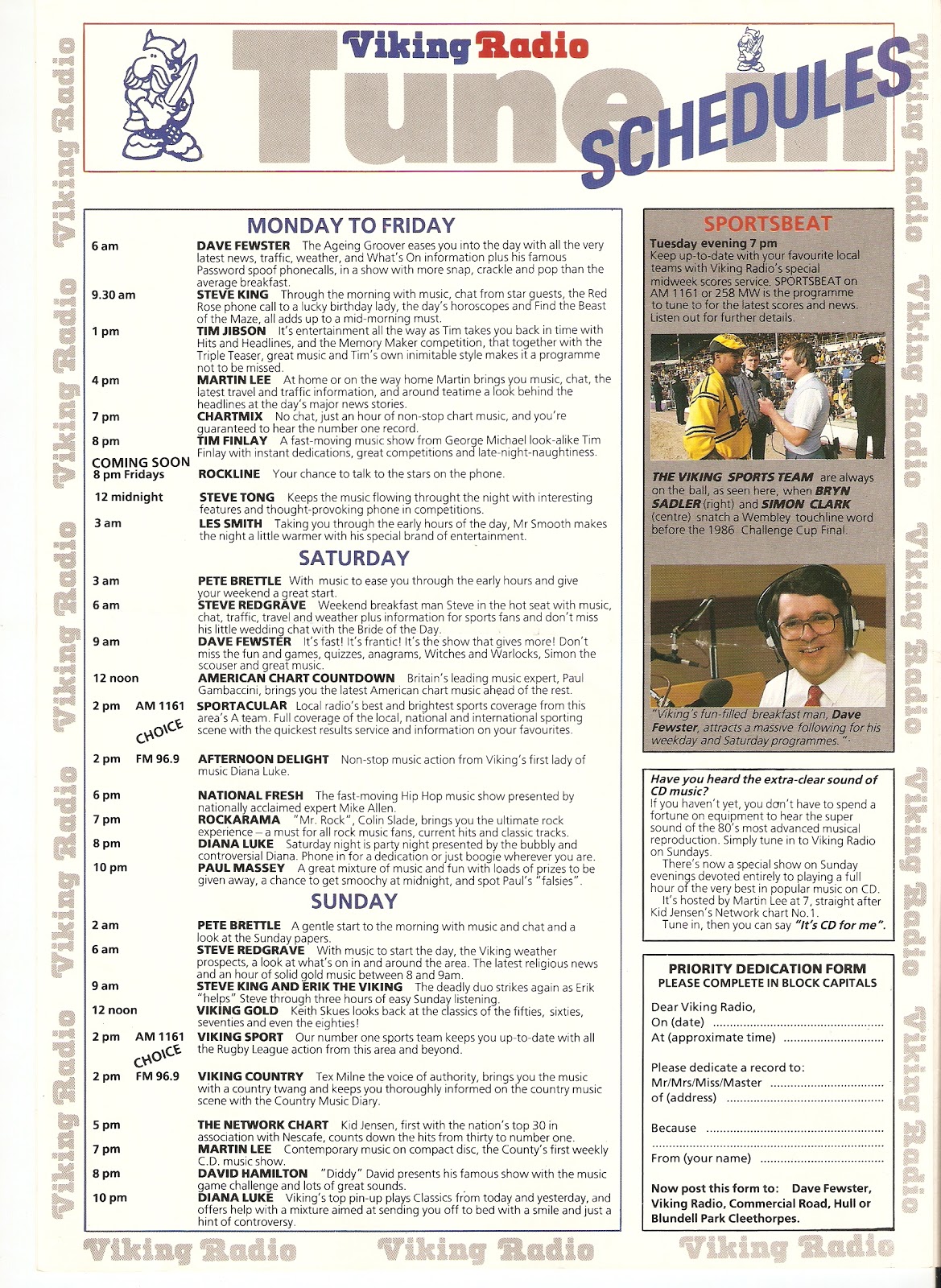 Random radio jottings The Viking Invasion Part 5 Splits and Mergers