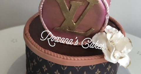 Baking with Roxana's Cakes: Louis Vuitton Birthday Cake