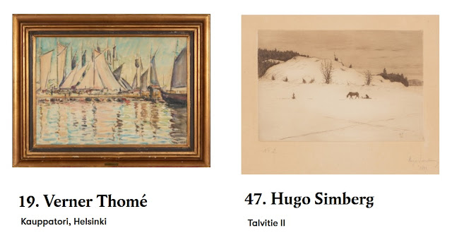Taideblogi Helsinki (c) Verner Thome, Hugo Simberg