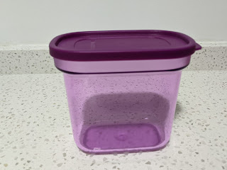 Umami Collection spice container  purple cover side view