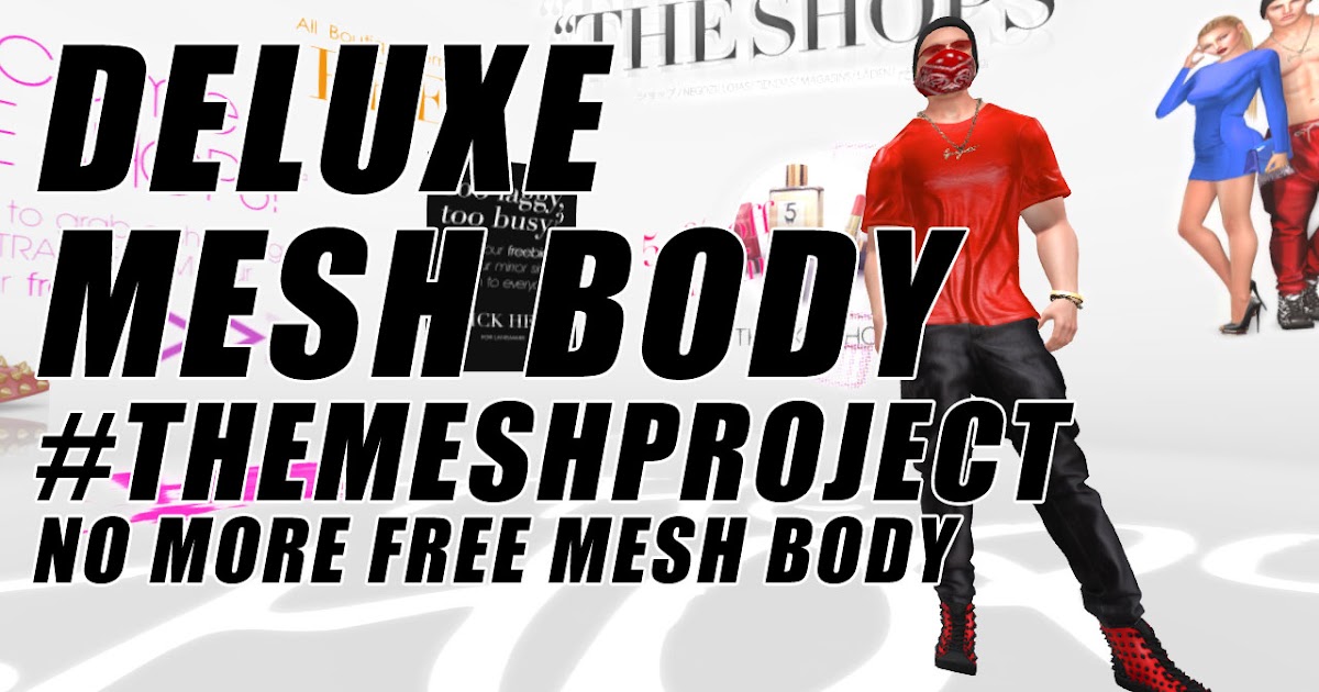 500L Deluxe Mesh Body • No More Free Mesh Body THEMESHPROJECT