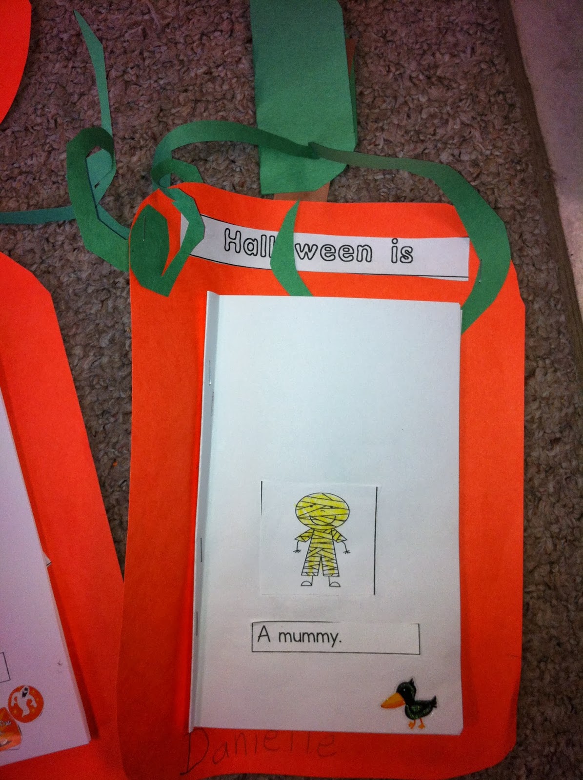 Mrs. Anton's Grade 1 Fun!: Pumpkin Book Fun!