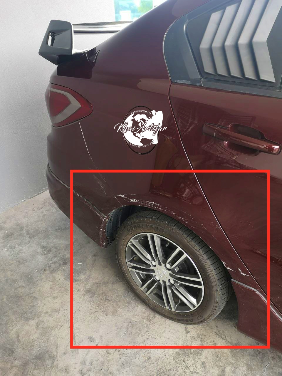 harga wrap kereta Dreama Vigil