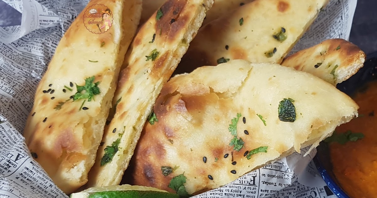 Tandoori Naan in an Air Fryer and Oven Best Homemade Naan Recipe