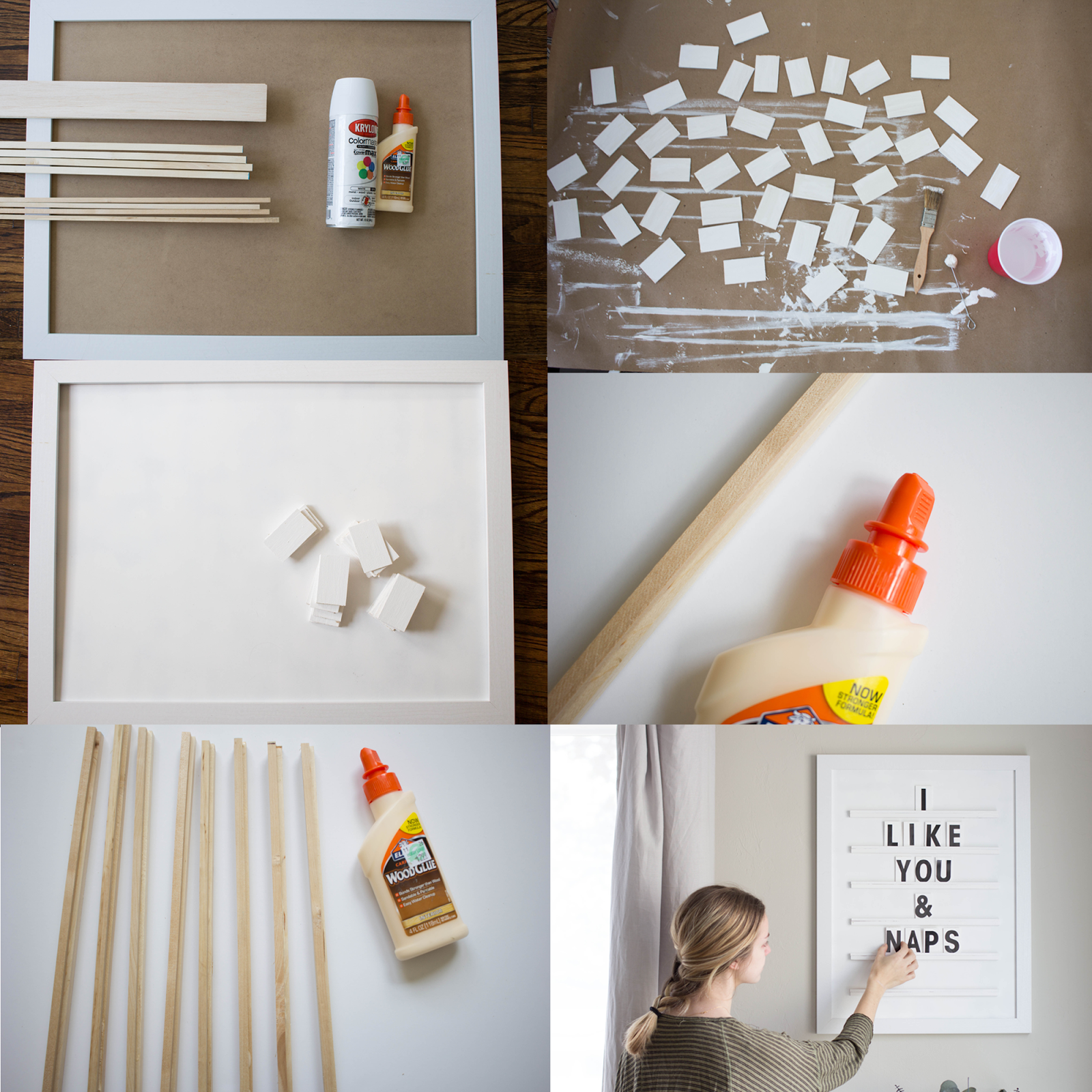 Message Board DIY Always Rooney Bloglovin’