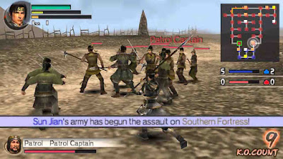 Download Game Dynasty Warriors Vol 2 ISO (PSP)