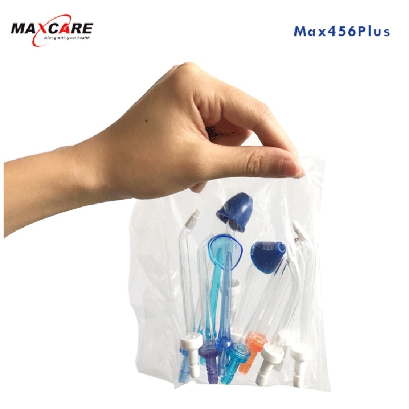 Maxcare [SP thay thế] Bộ đầu tăm nước thay thế 12 đầu (dùng cho máy Max456plus)