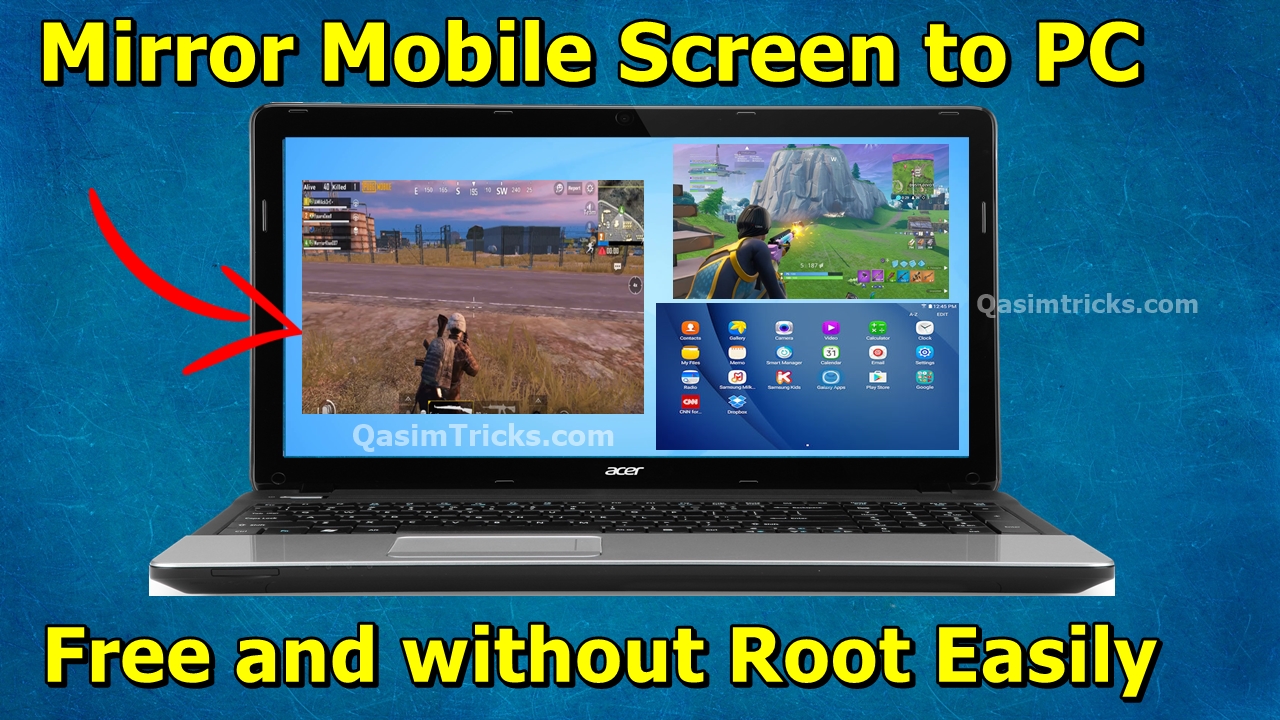How To Mirror Mobile Screen Pc With Or Without Using Usb Cable For Free How To Mirror Mobile Screen Pc With, How To Mirror Mobile Screen Pc Using Usb Cable
