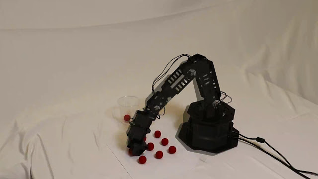 Robot arm with nearly perfect self image