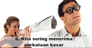 Kita sering menerima perkataan kasar merupakan salah satu Gejala kalau pasanganmu tidak cinta lagi