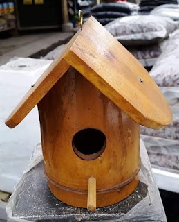 membuat rumah burung dari bambu