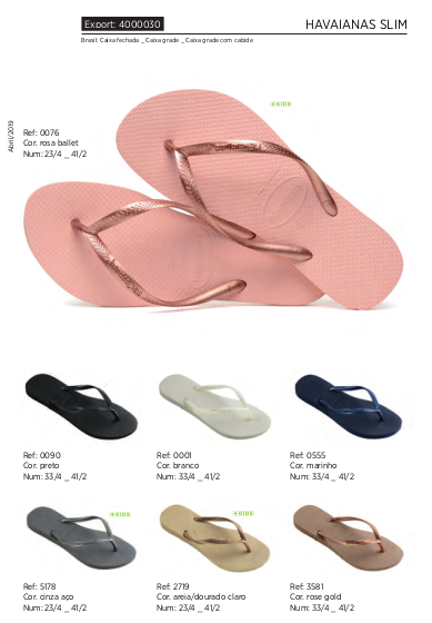 Havaianas catalogo 2020 Clearance
