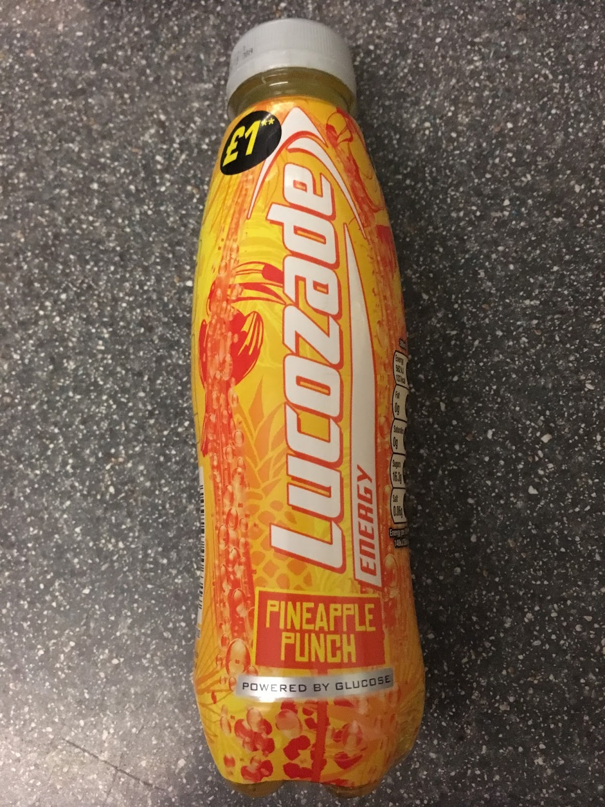 A Review A Day Today's Review Lucozade Pineapple Punch