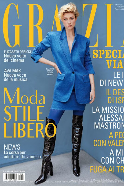 Elizabeth Debicki Featured For Grazia Magazine - Italy November 2019
