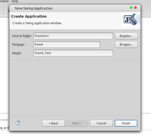 Membuat Frame/Form di java dengan eclipse Asprak Blog