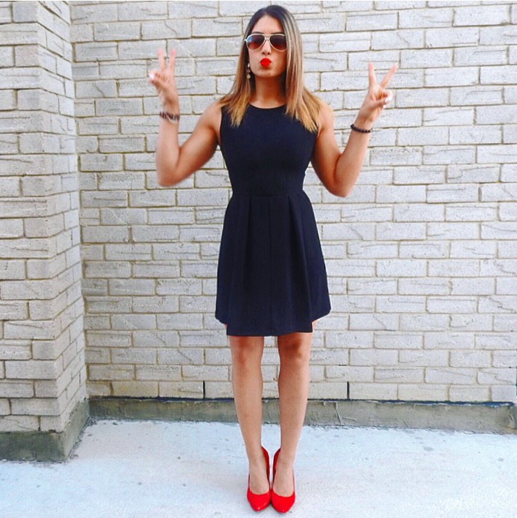 little black dress for curvy hips