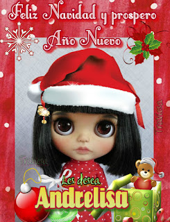 muñequitas de navidad con nombre