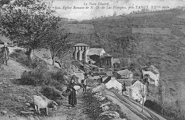 Le Tarn Illustré - Eglise Romane de N.-D. de Las Planques, près de Tanus, XIVème siècle.