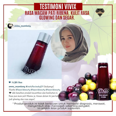 Testimoni Vivix Shaklee Untuk Kulit Testimoni Vivix Shaklee Untuk Kulit