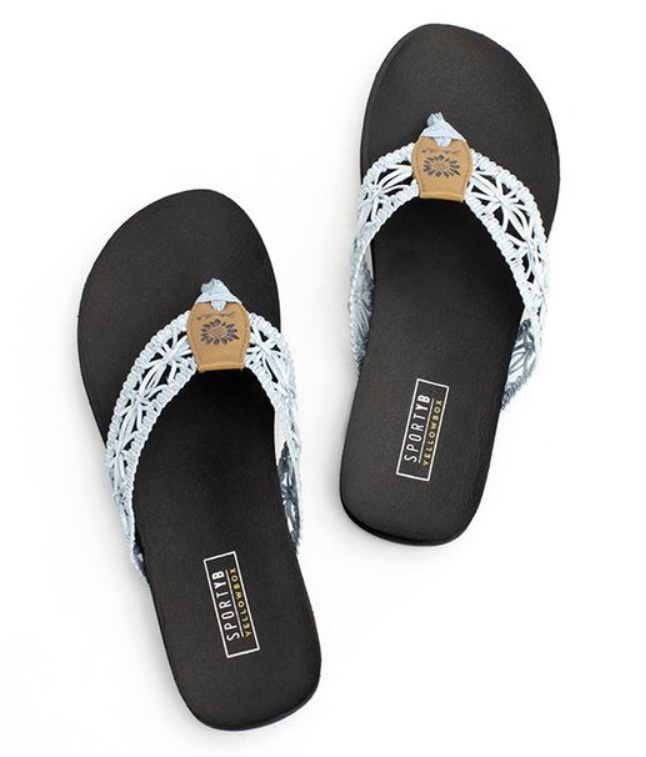 yellow box flip flops ebay