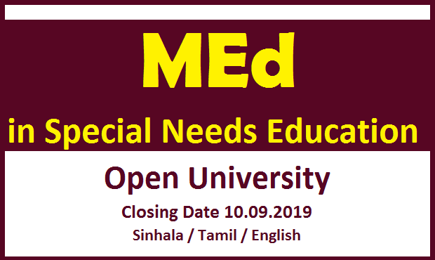 MEd in Special Needs Education - Open University