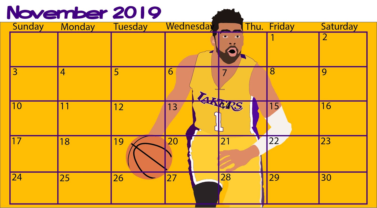Basketball Calendars